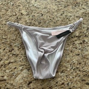 Victoria’s Secret skinny high Sardinia shimmer bikini bottoms